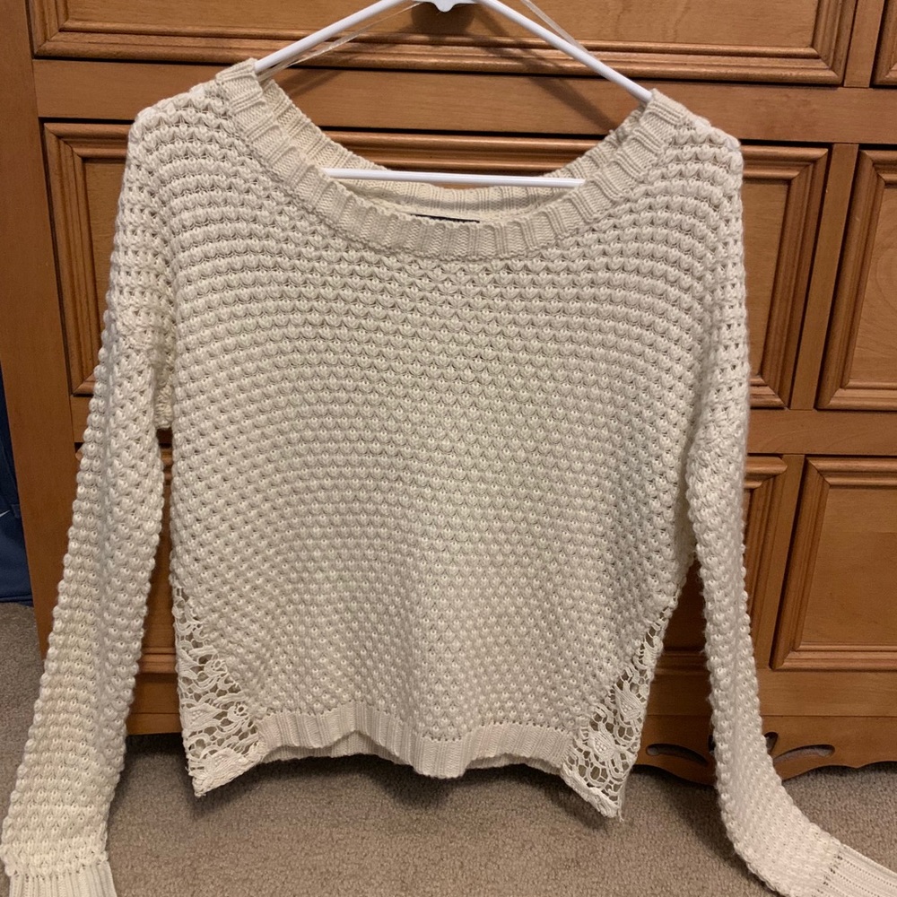 Cream sweater